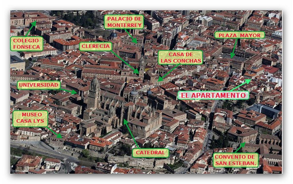 Salamanca Centro Apartamentos Eksteriør bilde